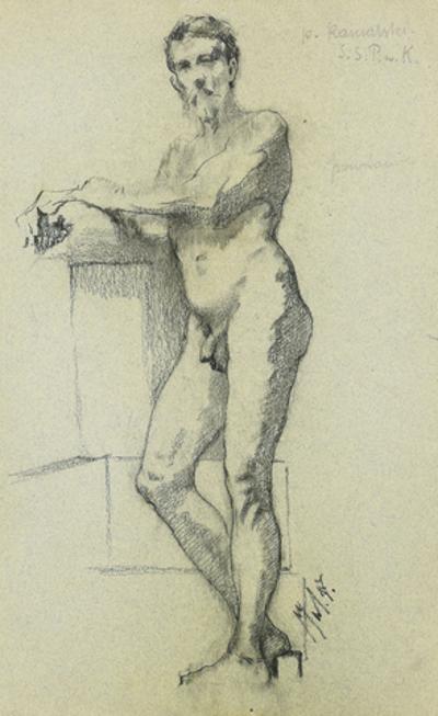 Akt męski, ok. 1890