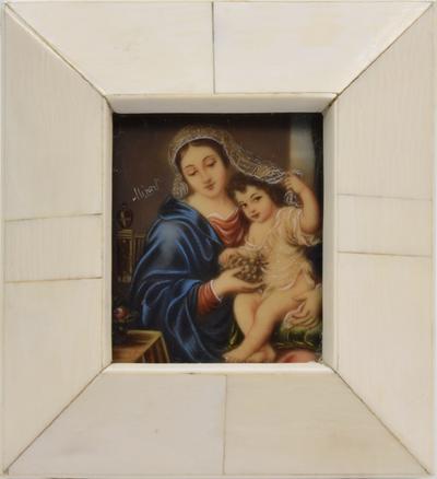 Madonna z winogronami