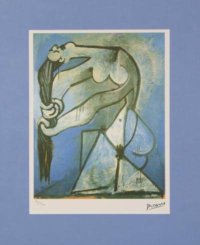 Nude Wringing Her Hair [Naga kobieta wykręcająca włosy], 1952 / 1995