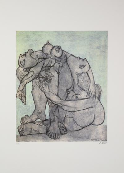 Grupa nagich kobiet, 1936 / 1995?