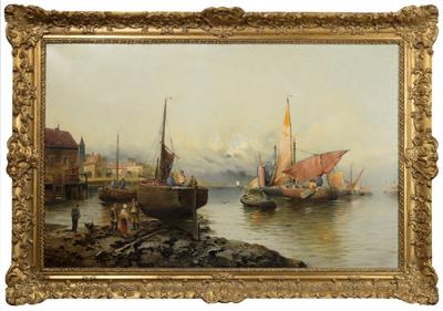 W porcie, 1882?