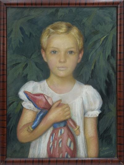 Portret dziewczynki z lalką