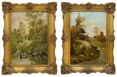 Para pejzaży, 1896