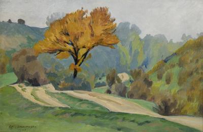 Pejzaż jesienny, 1924
