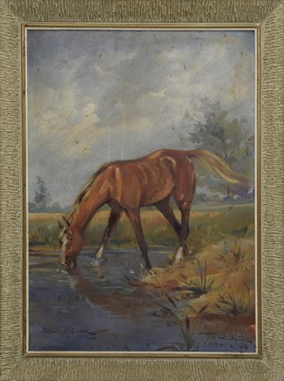 Koń u wodopoju, 1942