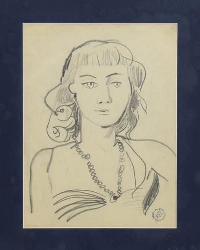 Portret kobiety w naszyjniku