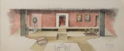 Projekt scenograficzny, 1986