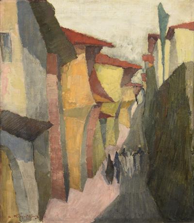 Gjirokaster uliczka, 1956 (?)