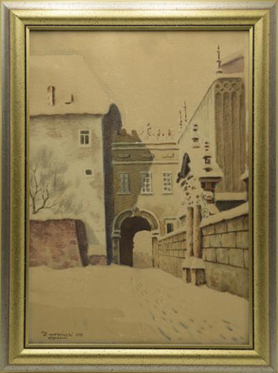 Brama Wazów na Wawelu, 1938
