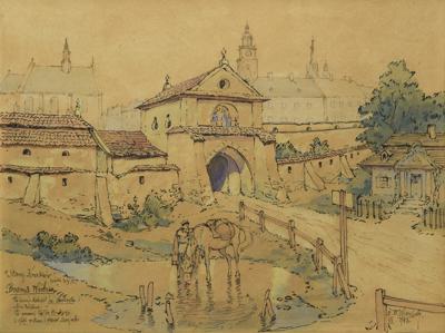 Brama Wiślna - Stary Kraków, 1943