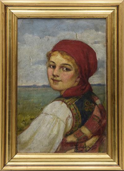 Portret wieśniaczki, 1924