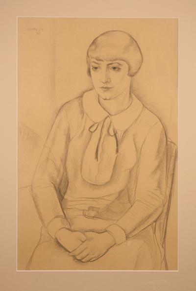 Portret młodej kobiety, 1927
