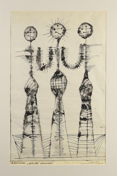 Malowidła Odrzykońskie (Ilustracja do wierszy Białoszewskiego), ok. 1957