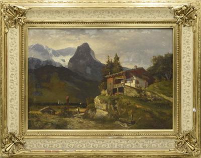 Pejzaż alpejski, 1870