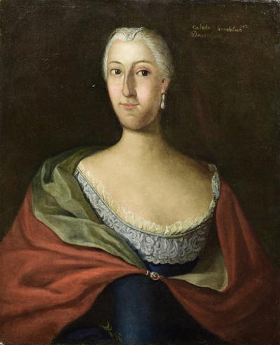 Portret poetki Elżbiety Drużbackiej