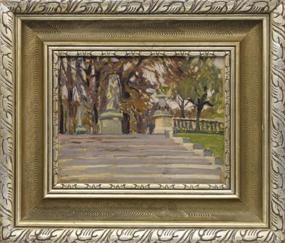 Paryż [Ogród Luksemburski], 1912