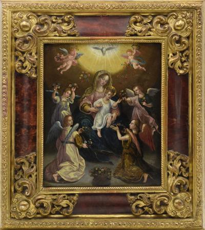 Madonna z Dzieciątkiem i aniołowie