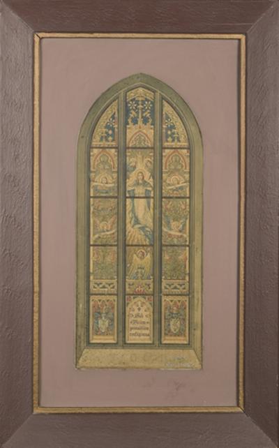 Projekt witraża, 1901