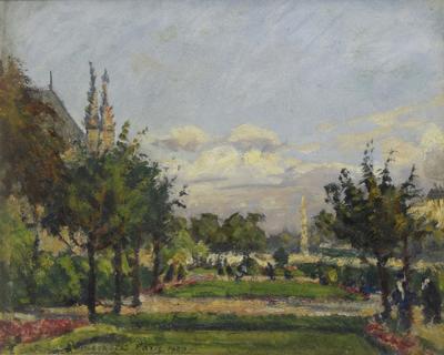 Paryż - Ogrody, 1929