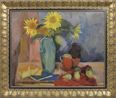 Martwa natura z kwiatami i owocami, 1936
