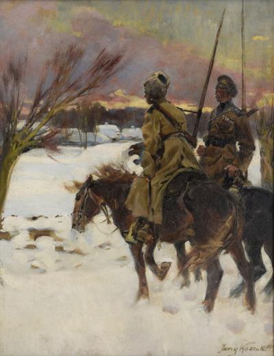 Zwiad kozacki, 1917