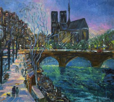Pejzaż z Notre-Dame, 1997