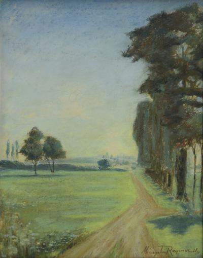 Pejzaż z polną dróżką, 1928