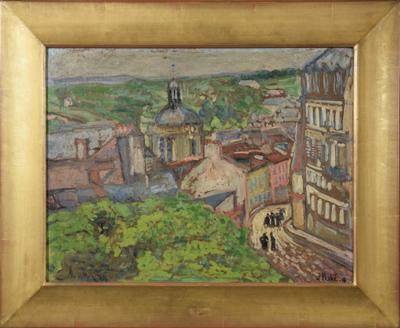 Rue de la Coutellerie w Pontoise, 1912