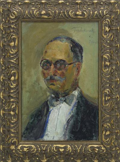 Portret mężczyzny w muszce, 1946