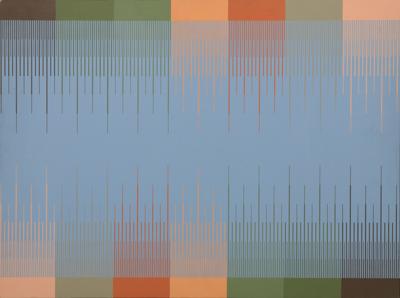 Soft dusty blue, 1975
