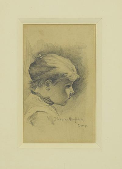 Główka dziewczynki, 1891