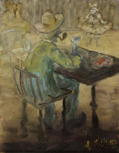 Z fajką, 1973