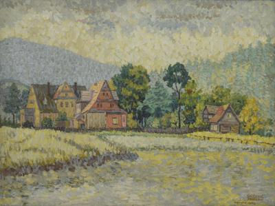 Pejzaż podkrakowski, 1970