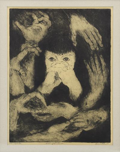 Zamyślona, 1951