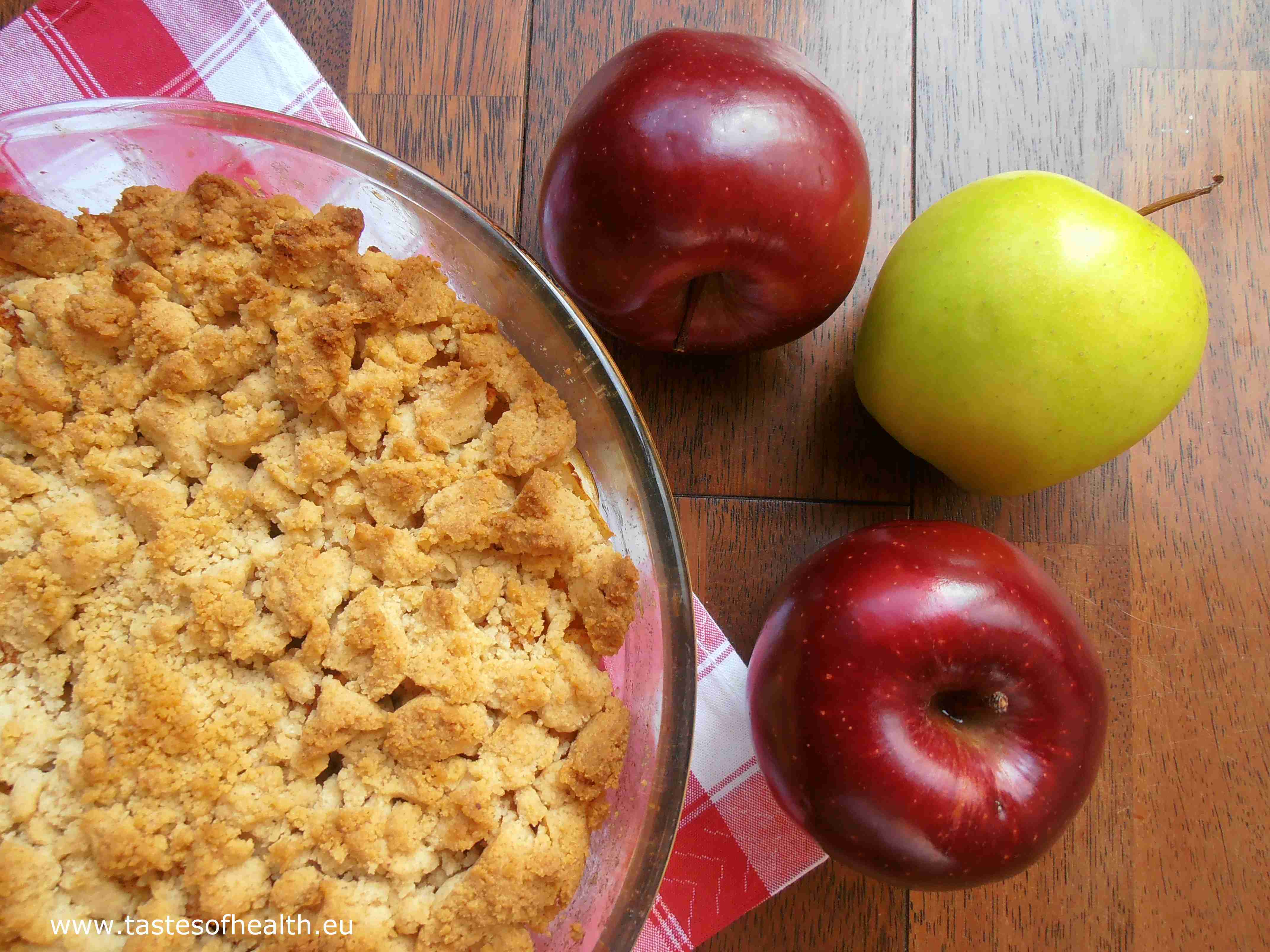 apple crumble topping