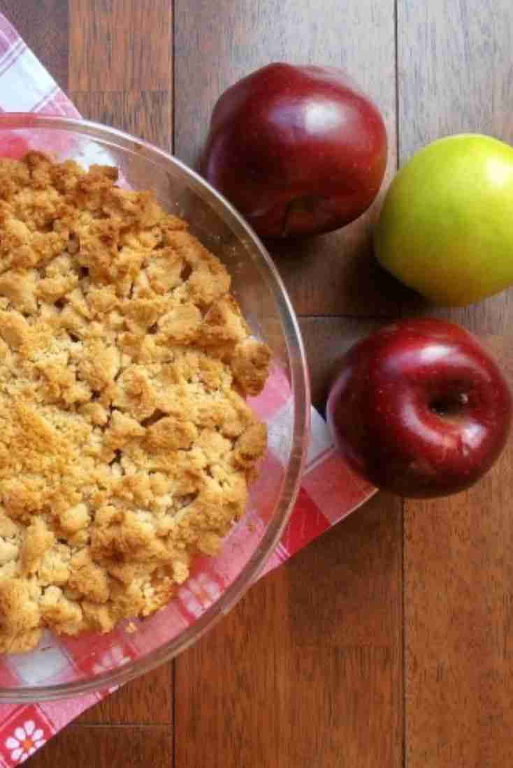 apple crumble pie