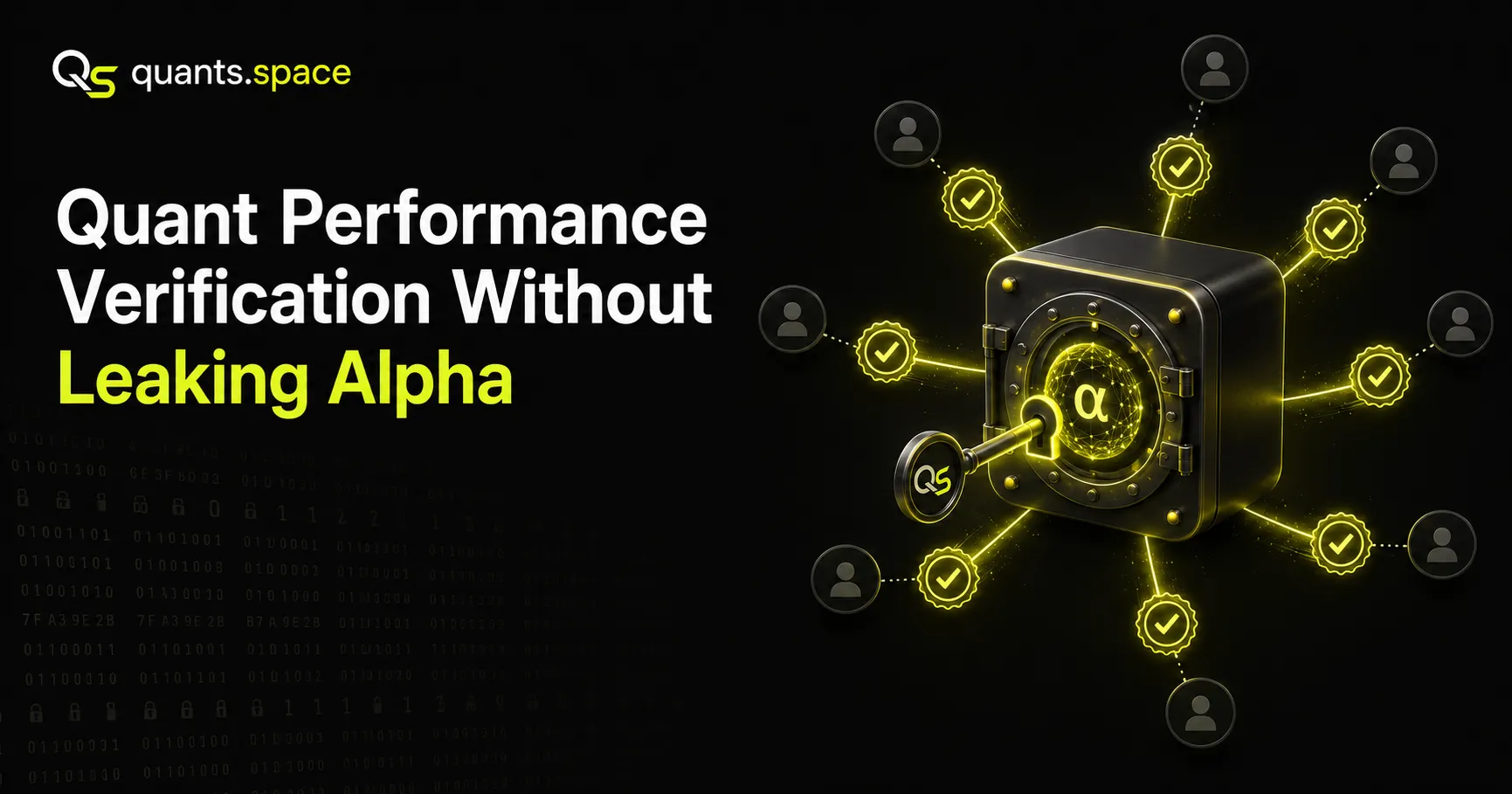 Quant Performance Verification Without Leaking Alpha