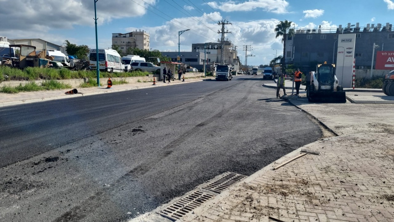 עבודות לשדרוג כבישים ברחבי העיר לוד