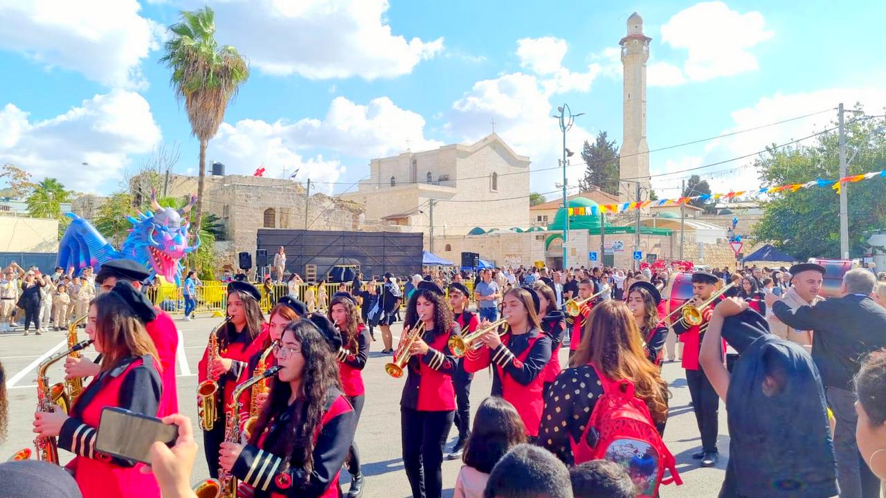 נוצרים אורתודוקסים מכל העולם השתתפו באירועי חג סנט ג'ורג' בלו
