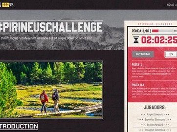 Virtual challenge to promote tourism