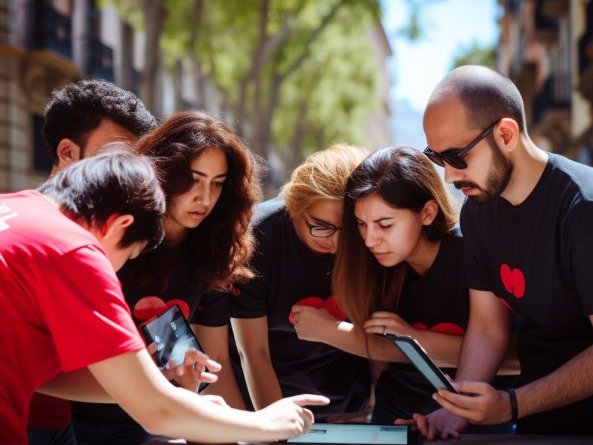 iPad Hunt indoor para descubrir nuevas oficinas