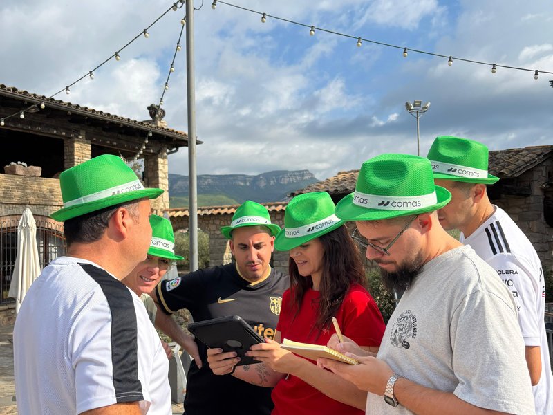 Original team building in Barcelona