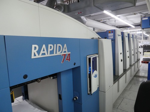 Offer 374190, a KBA-RAPIDA RAPIDA 74-5 from 2006