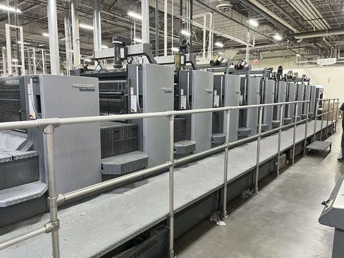 Offer 376003, a HEIDELBERG SM 102-10P+ L(X) (2000+) from 2007