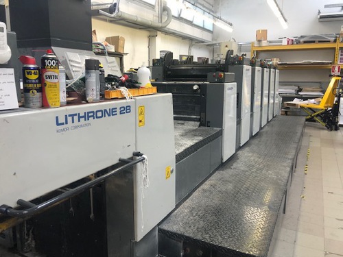Offer 373975, a KOMORI LITHRONE 528+C from 1999