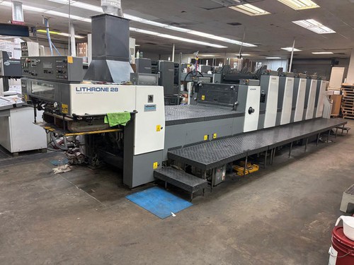 Offer 376352, a KOMORI LITHRONE 528+C from 1999