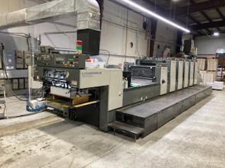 Offer 371980, a KOMORI LITHRONE 528+C from 2002