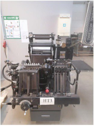 Offer 370607, a HEIDELBERG TIEGEL-TP from 1968