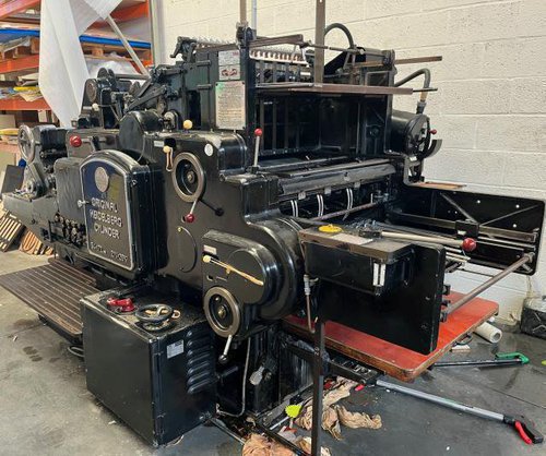 Offer 373492, a HEIDELBERG S (OHZ) from 1960