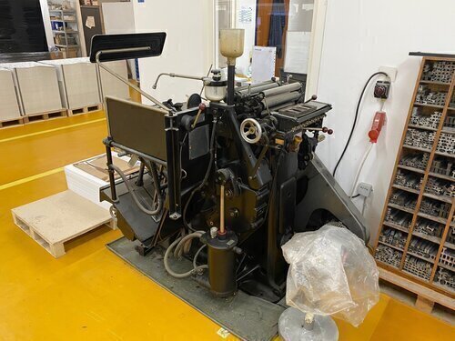 Offer 349487, a HEIDELBERG TIEGEL-T from 1975